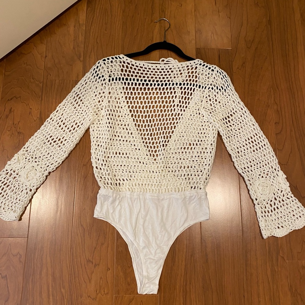 Crotchet bodysuit